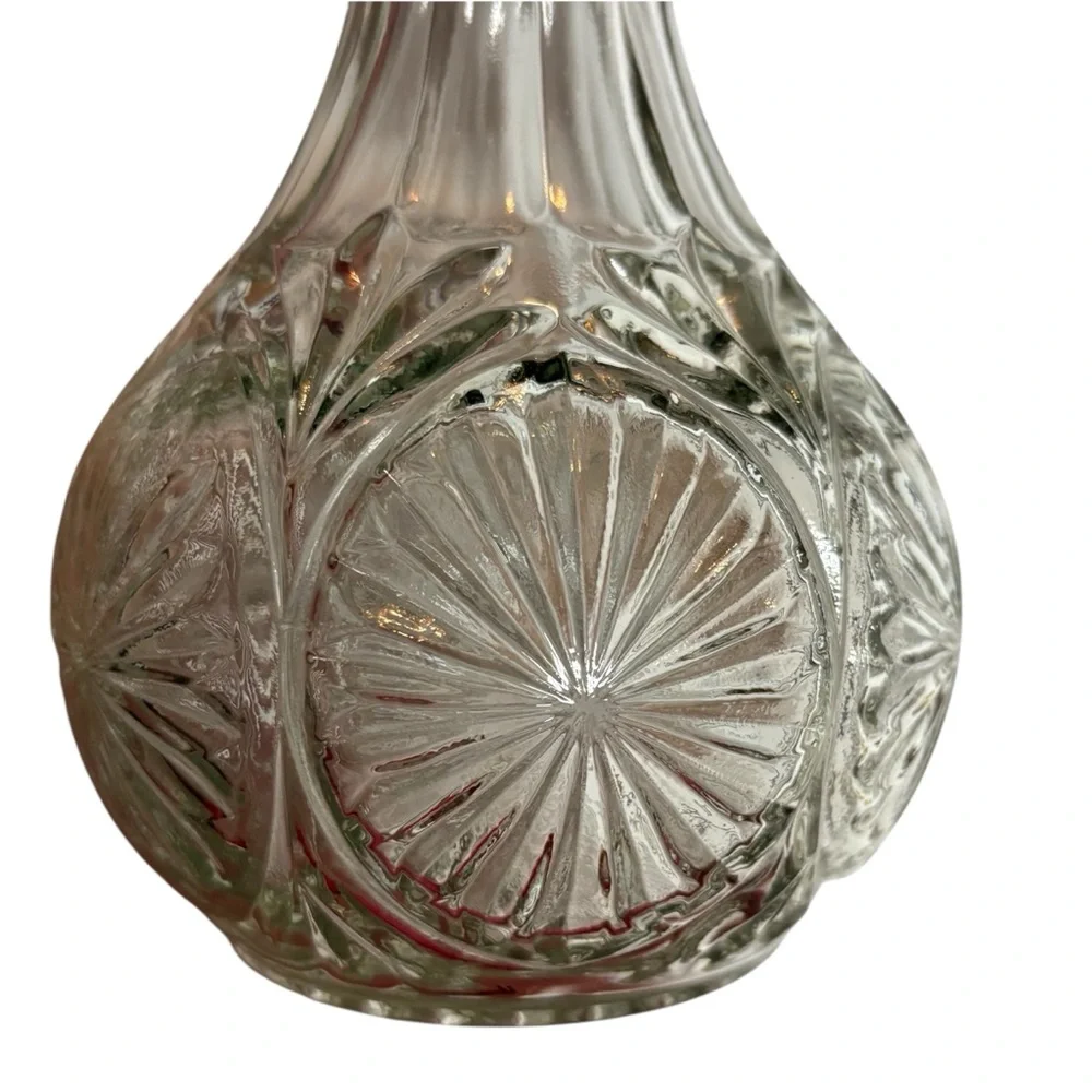 Vintage John Paul Jones Libbey Cut Glass Captains Decanter